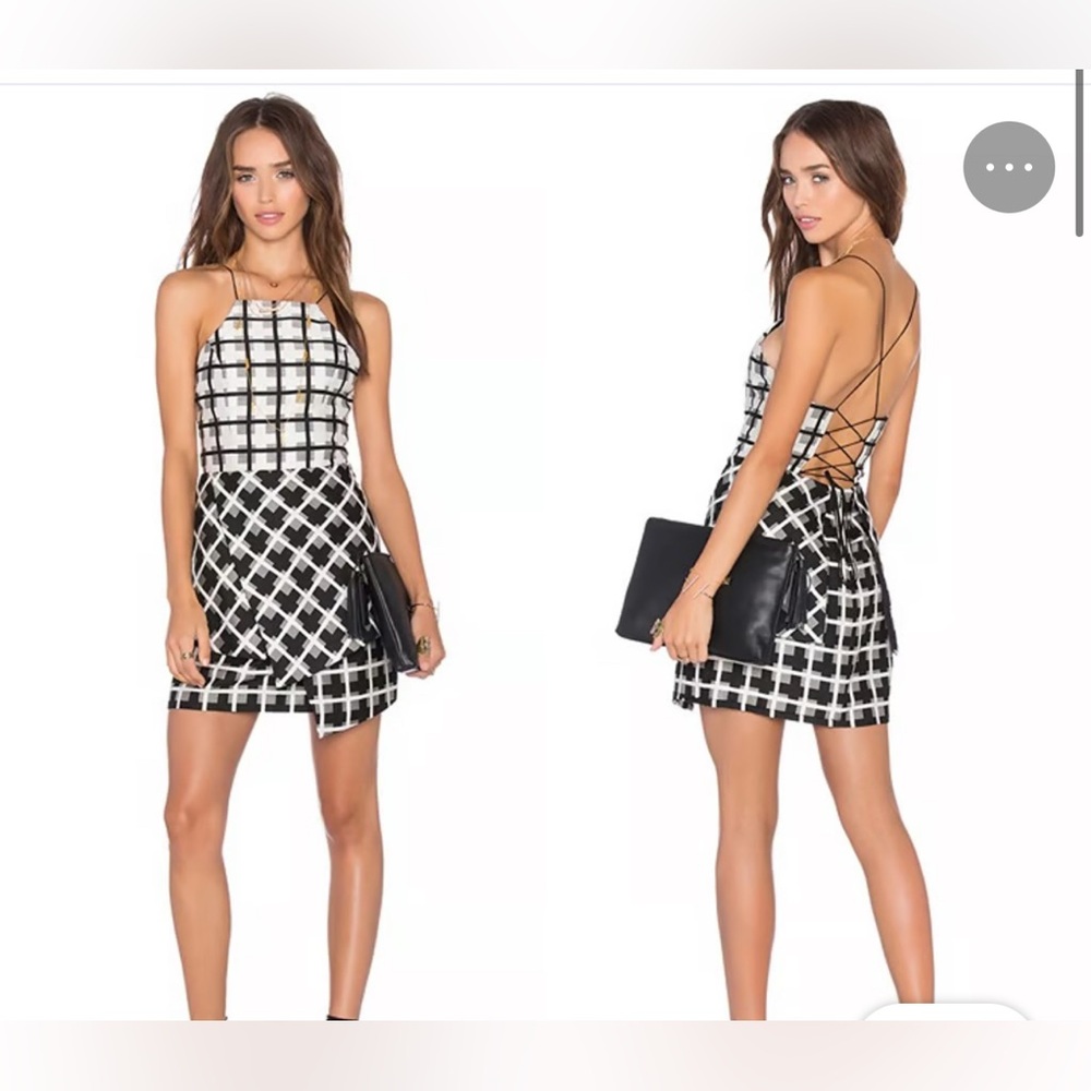 NBD Eternal Day Dress in Plaid